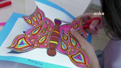 Konyaaltı Belediyesi'nin düzenlediği Kukla ve Oynatımı Yaz Atölyesi çocukları eğlendiriyor