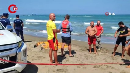 Denizde kaybolan gencin cesedi 2 gün sonra bulundu
