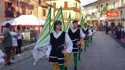 La rievocazione storica di un famoso matrimonio del 1400 a Pietrastornina, in provincia di Avellino