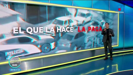 Atropelló a una mujer en la Zona Rosa, intentó huir, pero así cayó