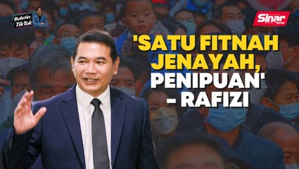 Download Video: Warga China dapat kerakyatan: Rafizi mahu laporan polis dibuat terhadap catatan PAS