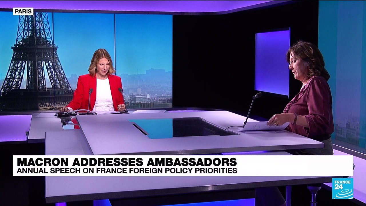 France's Macron warns against a 
