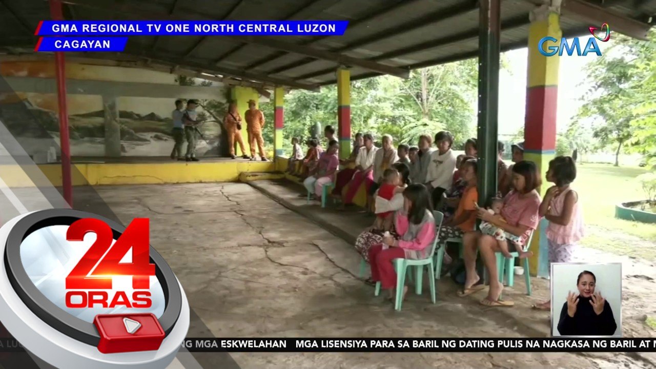 Ilang residente, inilikas dahil sa mga bitak at paglubog ng water impounding project | 24 Oras