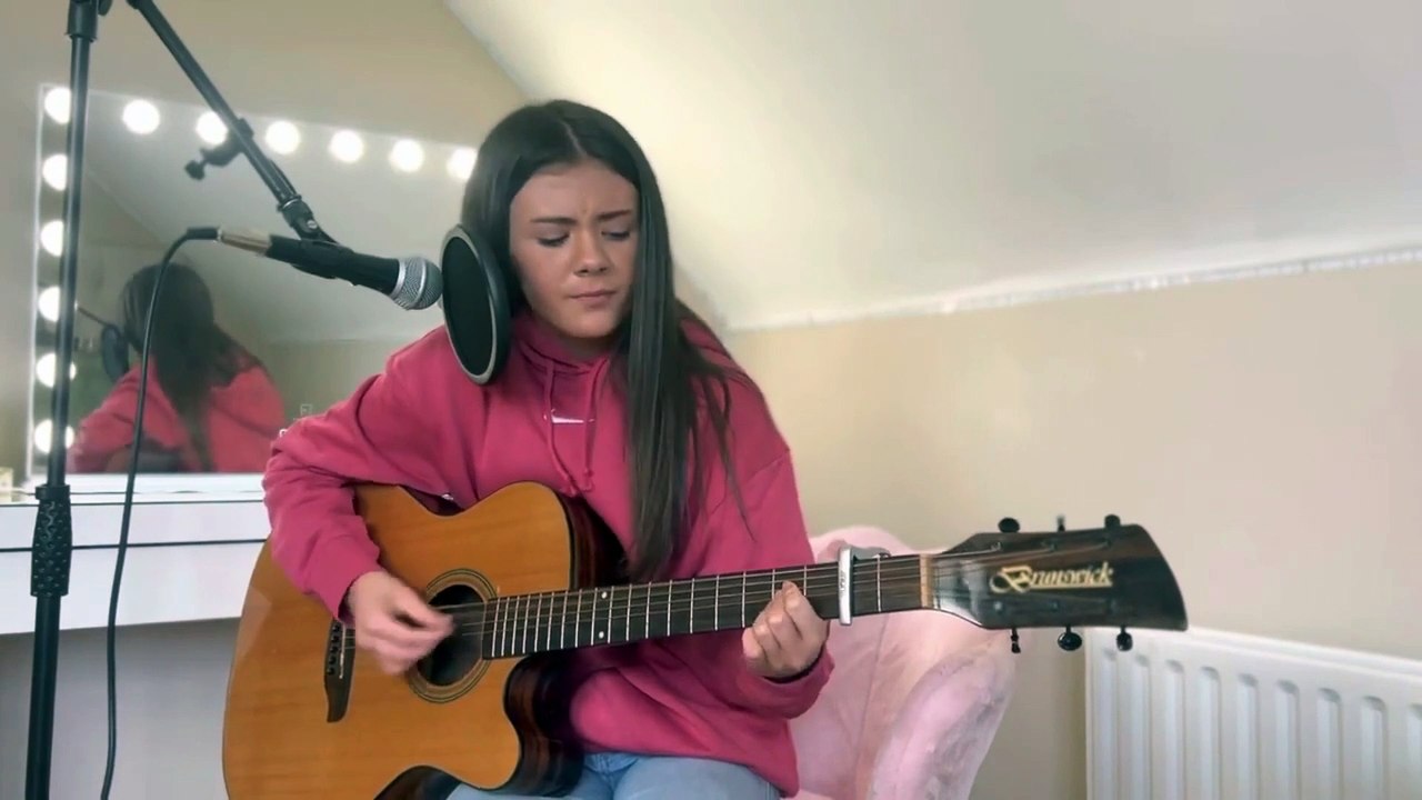 Molly Mae Cover of Summer of 69 from her Studio