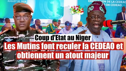 Niger : La CEDEAO recule encore face à l'audace des Putschistes