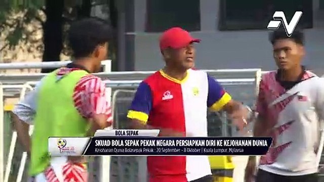 Skuad Bola Sepak Pekak negara sudah bersedia untuk sepak mula Kejohanan Dunia Pekak 2023