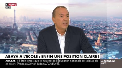 Interdiction de l'abaya à l'école : Regardez l'intégralité du débat très animé ce matin sur le plateau de Morandini Live sur CNews avec les coups de gueule de Jean Messiha face aux invités