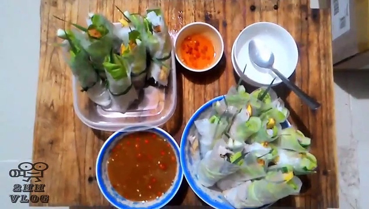 Gỏi cuốn - Bánh tráng cuốn - Cách cuốn đẹp hấp dẫn và ngon - HH Online #hhonline #hh #hho