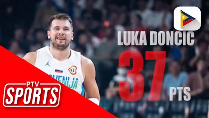 Doncic, kasalukuyang leading scorer ng FIBA World Cup 2023