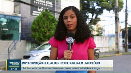 Adolescente sofre importunação sexual de coroinha em igreja