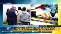 Chorrillos: escolares son acusados de manipular fotos de sus compañeras para luego venderlas