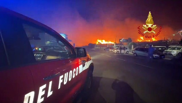 Palermo e provincia, 45 interventi dei vigili del fuoco in poche ore