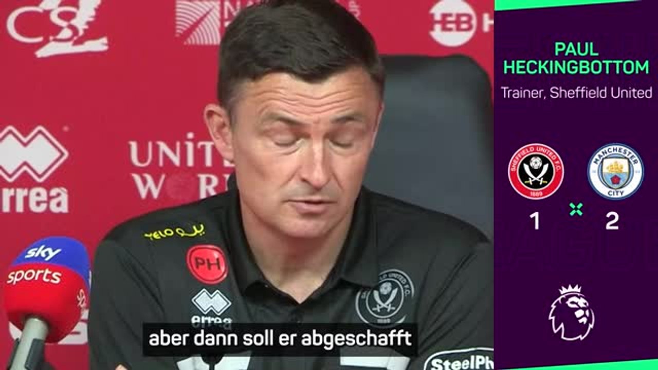 Heckingbottom: 'Dann soll man den VAR abschaffen'