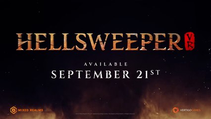 Hellsweeper VR Co-Op Announcement Trailer PS