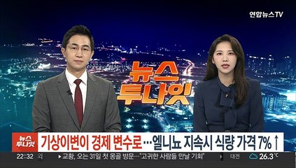 기상이변이 경제 변수로…엘니뇨 지속시 식량가격 7%↑