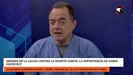 Alejandro Guerrero Kampf, dijo En la Argentina fallecen unas 40 mil personas al año por muerte súbita