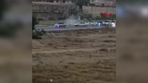 Tarsus'ta drift atan sürücü trafiği kesti