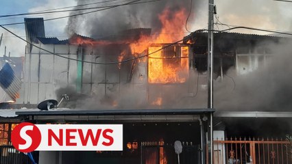 Charred remains of six-year-old found in burnt house
