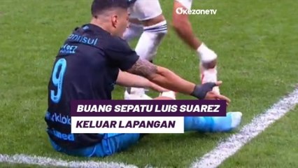 Terpancing Emosi, Bek Cruzeiro Diganjar Kartu Kuning Usai Lempar Sepatu Luis Suarez