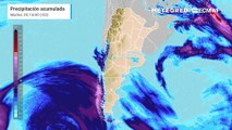 Tormenta de Santa Rosa en Argentina