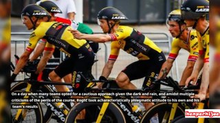Roglič looks ahead as Jumbo-Visma come through challenging Vuelta TTT unscathed