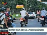 Bolívar | Caravana de jóvenes motorizados se movilizó en total respaldo al pdte. Nicolás Maduro