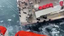 İspanya’da fırtına: Yolcu gemisi yük gemisine çarptı