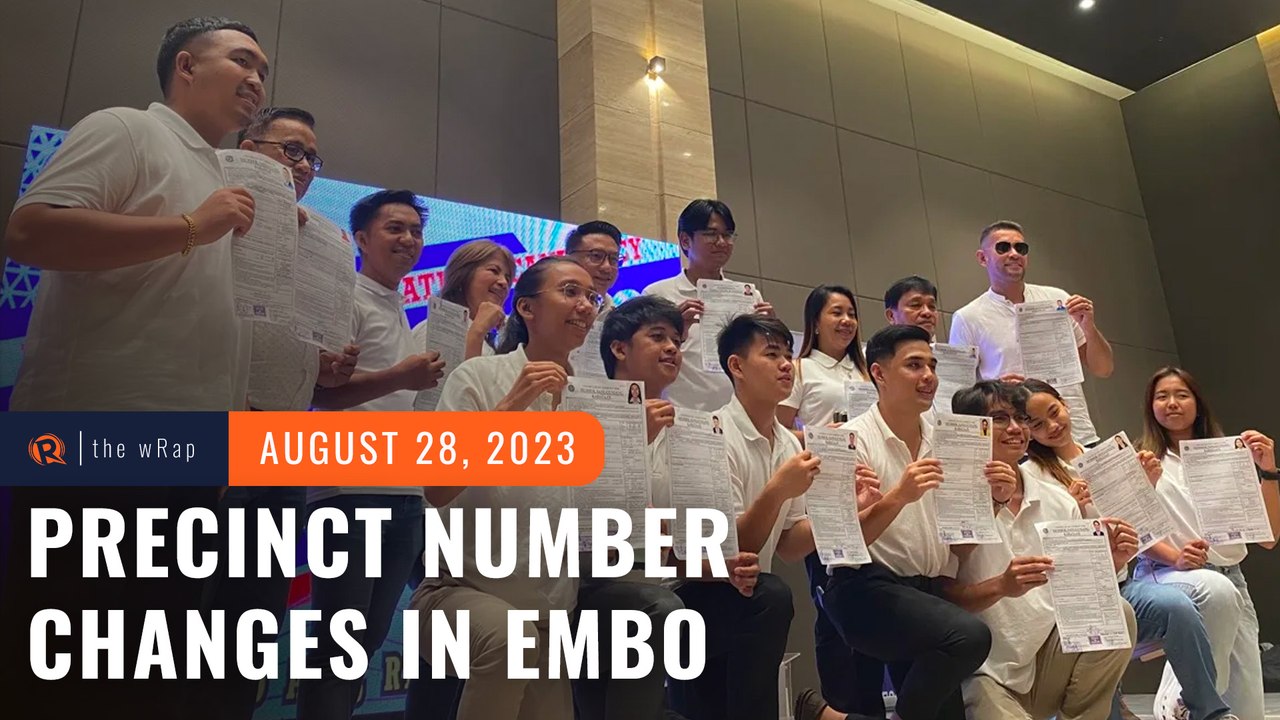 Precinct number change surprises EMBO aspiring candidates on filing day ...