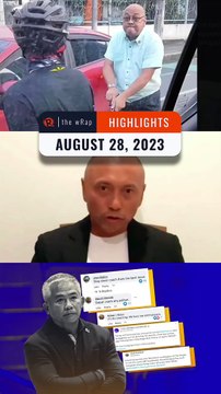 Rappler's highlights: QC cyclist gun incident, Arnie Teves, Gilas Pilipinas | The wRap | August 28, 2023