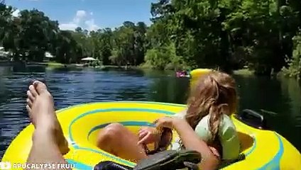 If you're scared of crocodiles, don't watch this video!