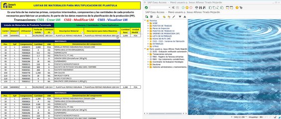 Lista de Materiales - Multiplicacion de Plantula