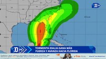 Tormenta Idalia gana más fuerza y avanza hacia Florida | El Diario en 90 segundos