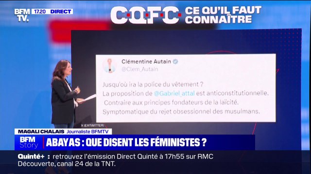 Interdiction de l'abaya à l'école: qu'en disent les féministes?