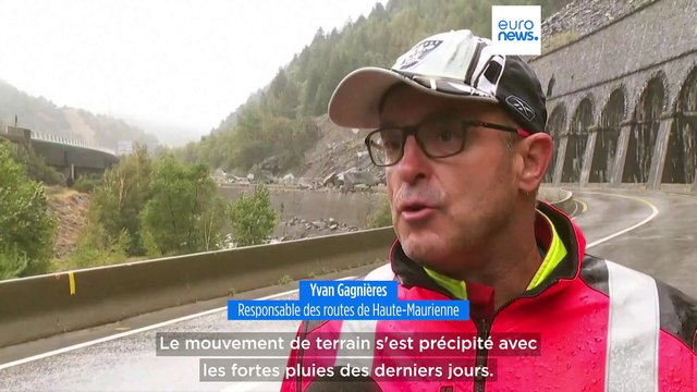 France-Italie : le trafic ferroviaire et routier fortement perturbé après un éboulement en Savoie
