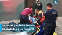 Nace bebé afuera de la estación Guelatao del Metro