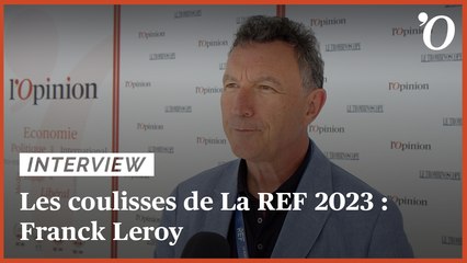 Download Video: Franck Leroy (région Grand Est): «L'échange avec des entrepreneurs dans nos régions est important»