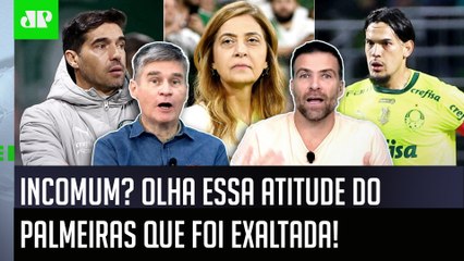 "POR%@! TEM QUE RESPEITAR essa ATITUDE do Palmeiras! A Leila Pereira..." OLHA o que FOI EXALTADO!