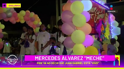 Meche Álvarez, amiga de Juan Gabriel, pide ya NO decir que sigue VIVO