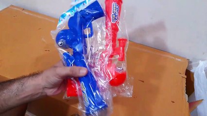 Unboxing and Review of Projection and Musical Strike Electric Toy Gun for Kids birthday gift