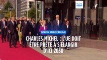 L'UE doit être prête à accueillir de nouveaux membres d'ici 2030, selon Charles Michel