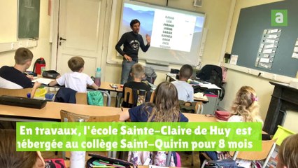 Rentrée des classes à Sainte-Claire
