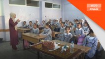 Ribuan pelajar Palestin di Gaza kembali ke sekolah pada Isnin