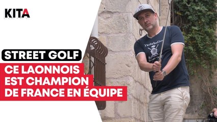 Vivien est champion de France de street golf en équipe