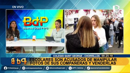 Chorrillos: escolares son acusados de manipular fotos de sus compañeras para luego venderlas