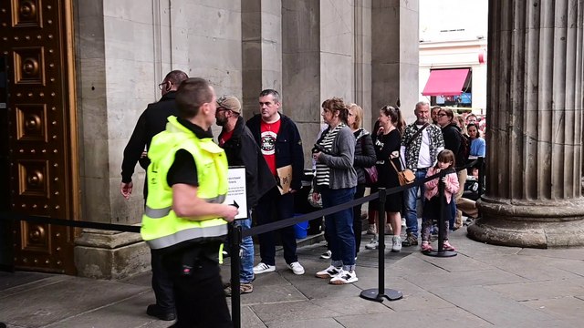 Banksy Cut & Run Exhibition Final Day at GOMA Glasgow