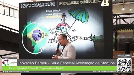 Inovação Barueri - Episódio 28_ Sala do Empreendedor Digital - Série Especial Aceleração de Startups