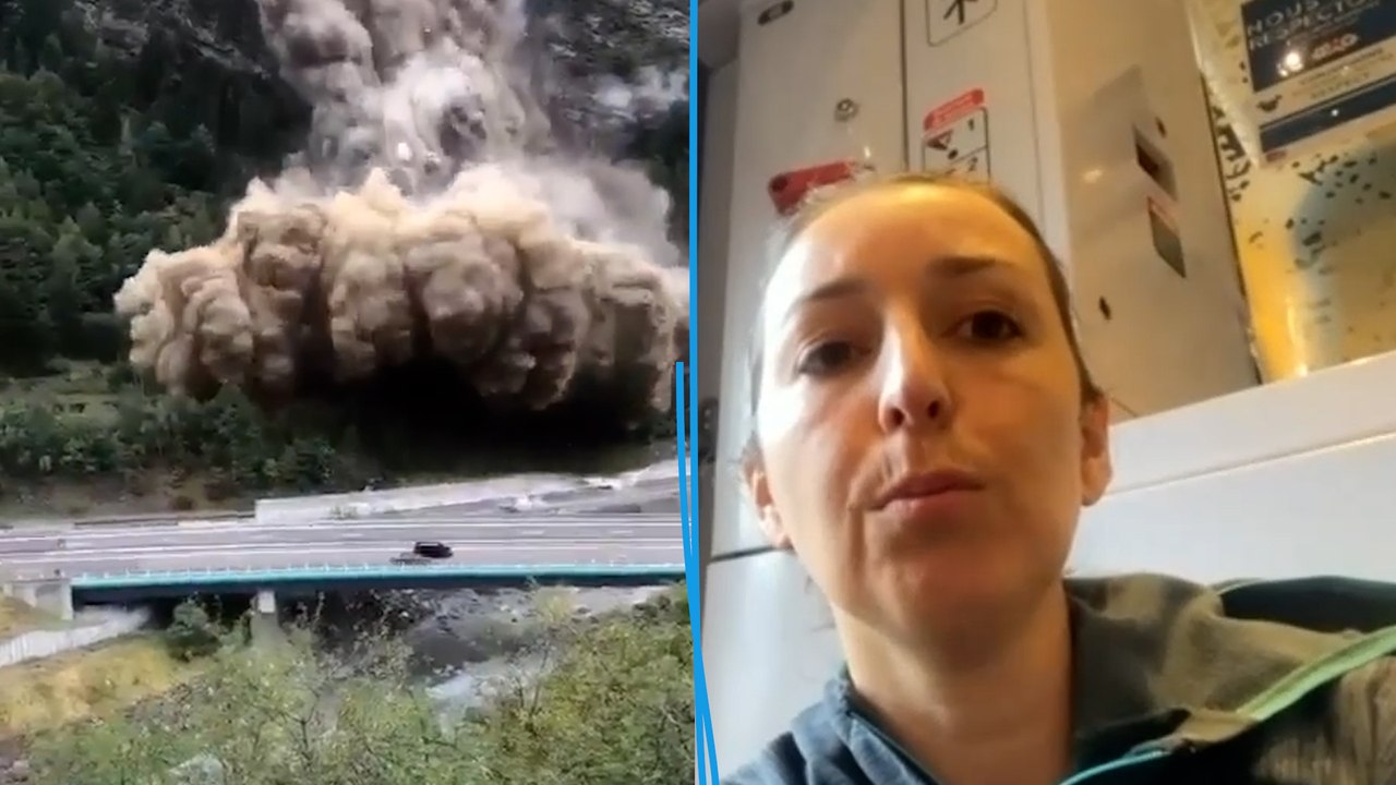 Éboulement en Savoie : la galère des voyageurs français restés bloqués en Italie