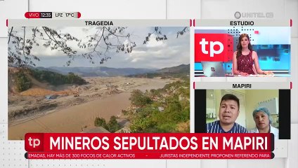Derrumbe en una cooperativa de Mapiri deja siete fallecidos, confirma dirigente