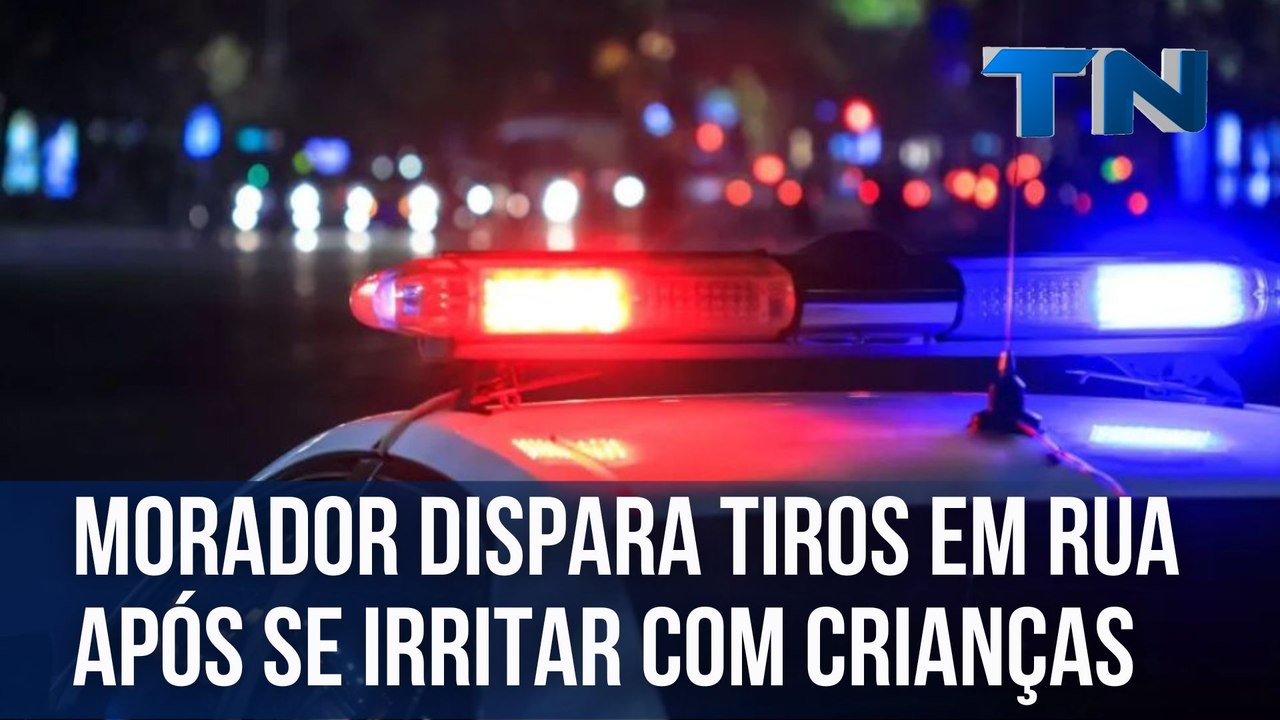 Morador dispara tiros em rua após se irritar com crianças na Grande Vitória