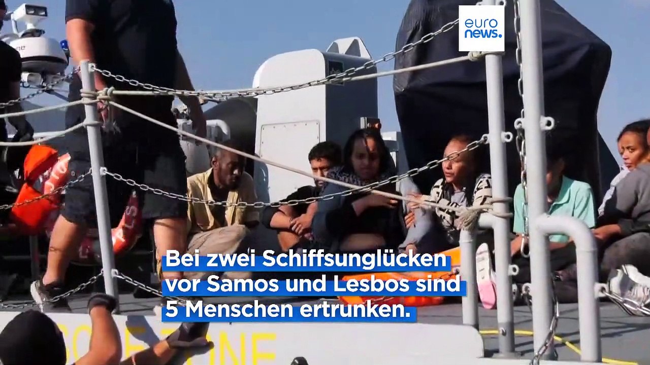 Bootsunglück vor Griechenland: Vier kleine Kinder ertrunken